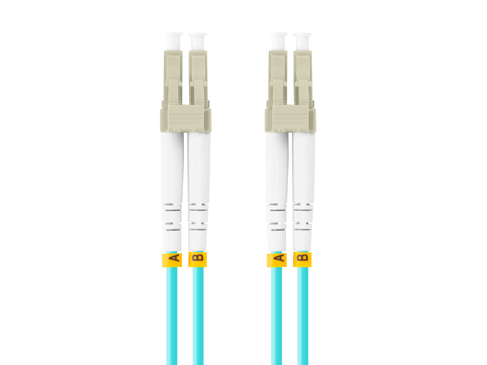 Lanberg FO-LULU-MD31-0020-TQ Cable de fibra óptica e InfiniBand 2 m LC Color aguamarina