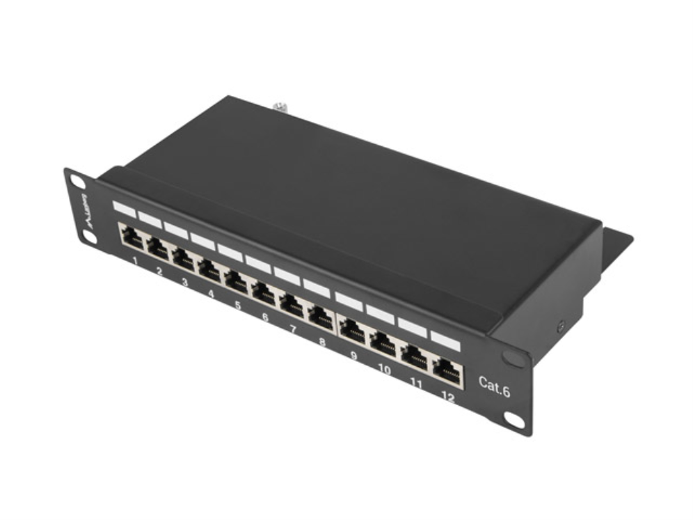 Lanberg PPF6-9012-B panel de parcheo