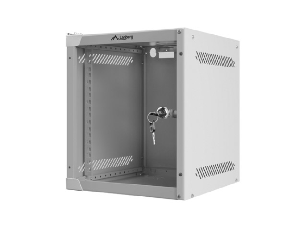 Lanberg WF10-2306-10S armario rack 6U Bastidor de pared Gris