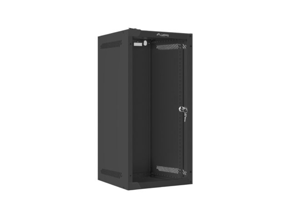 Lanberg WF10-2312-10B armario rack 12U Bastidor de pared Negro