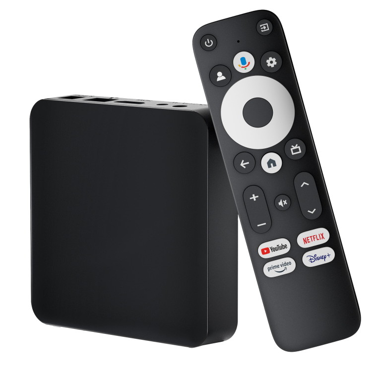 Leotec LETVBOXGC06 convertidor de Smart TV Negro 4K Ultra HD 32 GB Wifi Ethernet