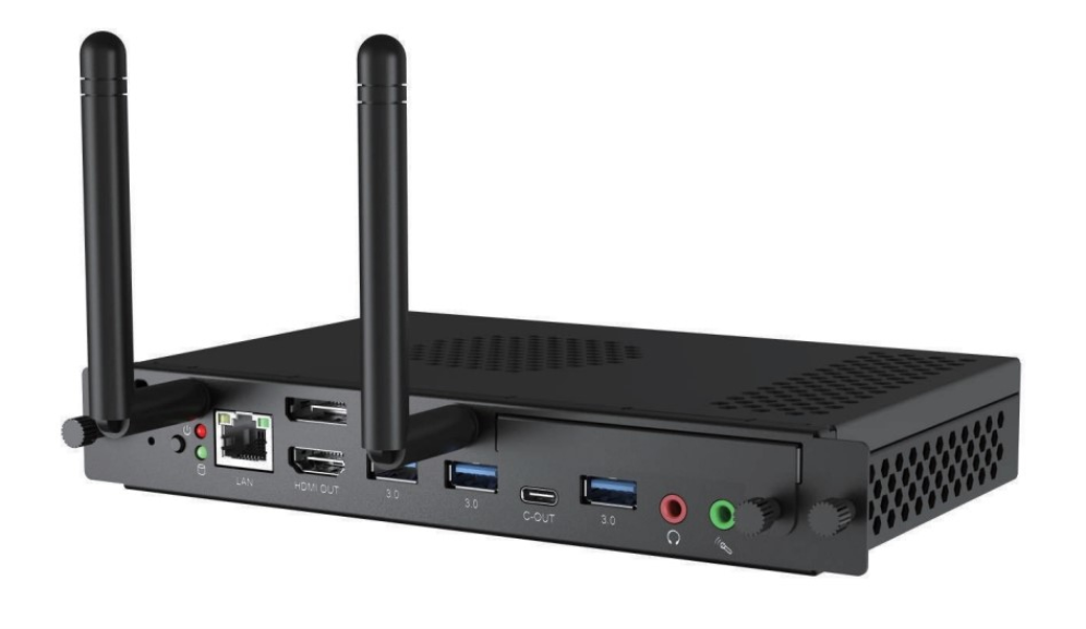 MAXHUB OPS72A-I5 PCs/estación de trabajo Intel® Core™ i5 16 GB DDR4-SDRAM 256 GB SSD Mini PC Negro