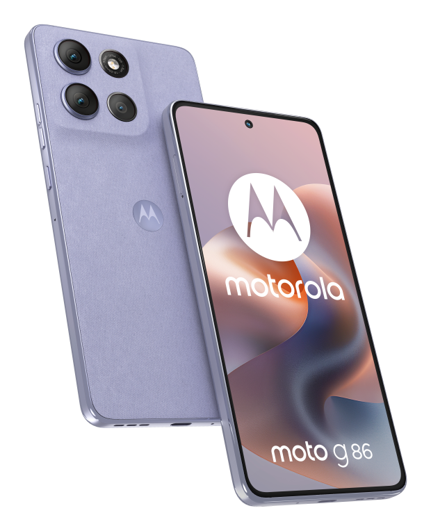 Motorola moto g86 5G 16,9 cm (6.67") SIM doble Android 15 USB Tipo C 8 GB 256 GB 5200 mAh Lila