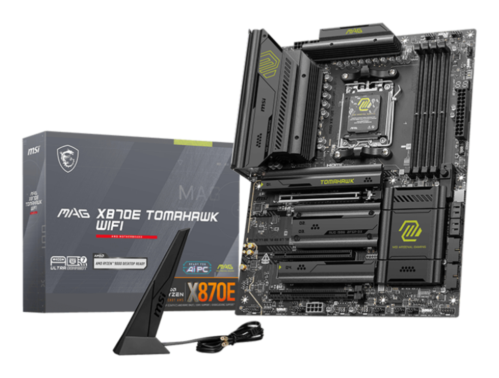 MSI MAG X870E TOMAHAWK WIFI placa base AMD X870E Zócalo AM5 ATX