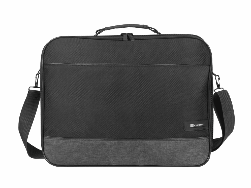 NATEC Impala 2 35,8 cm (14.1") Bandolera Negro, Gris