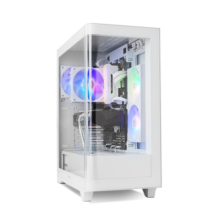 NOX Hummer ETHER Midi Tower Blanco