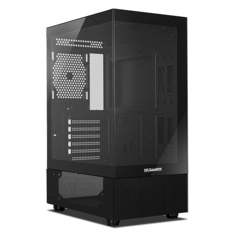 NOX Hummer NXHUMMERVSNBK carcasa de ordenador Midi Tower Negro