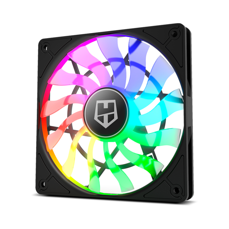 Ventilador NOX Hummer SLIM FAN 12 cm Translúcido para Carcasa PC