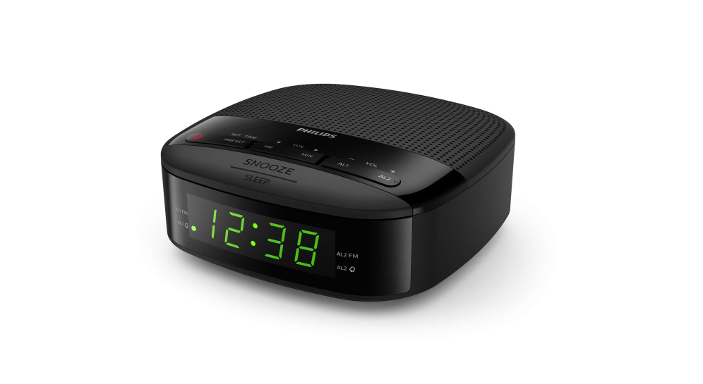 Philips TAR3205/12 radio Reloj Digital Negro