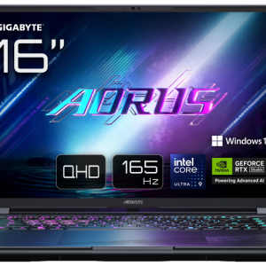 GIGABYTE AORUS ELITE 16 BWH Portátil Gaming 16" 165Hz Intel i9 RTX 5070