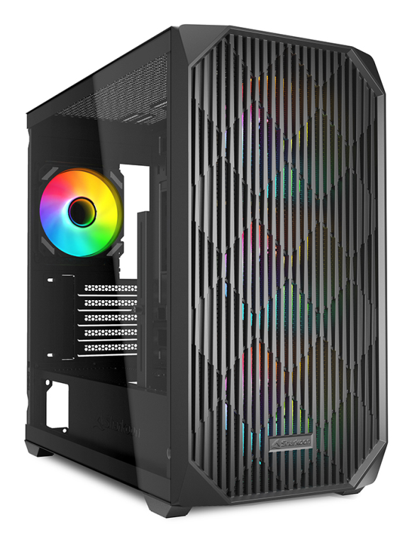 Sharkoon MK3 RGB Micro Torre Negro