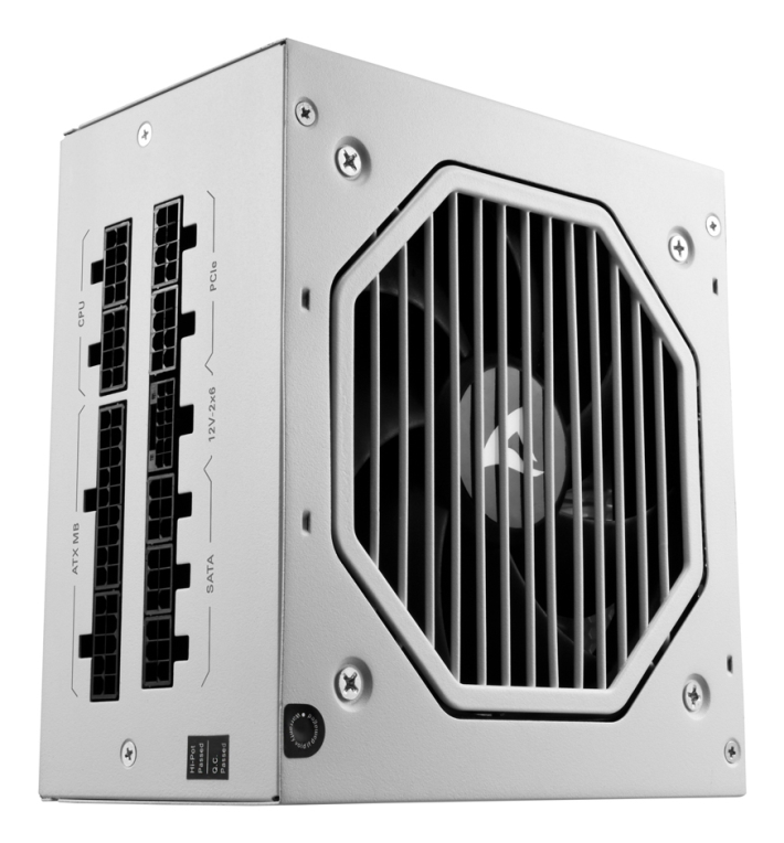 Sharkoon Rebel P20 unidad de fuente de alimentación 1000 W 24-pin ATX ATX Blanco