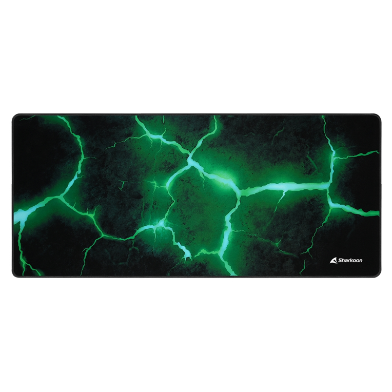 Sharkoon SKILLER SGP30 Alfombrilla de ratón para juegos Negro, Verde