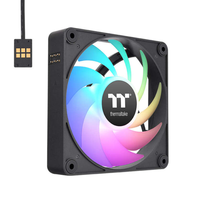 Thermaltake CL-F182-PL14SW-A sistema de refrigeración para ordenador Carcasa del ordenador Ventilador 14 cm Negro 3 pieza(s)