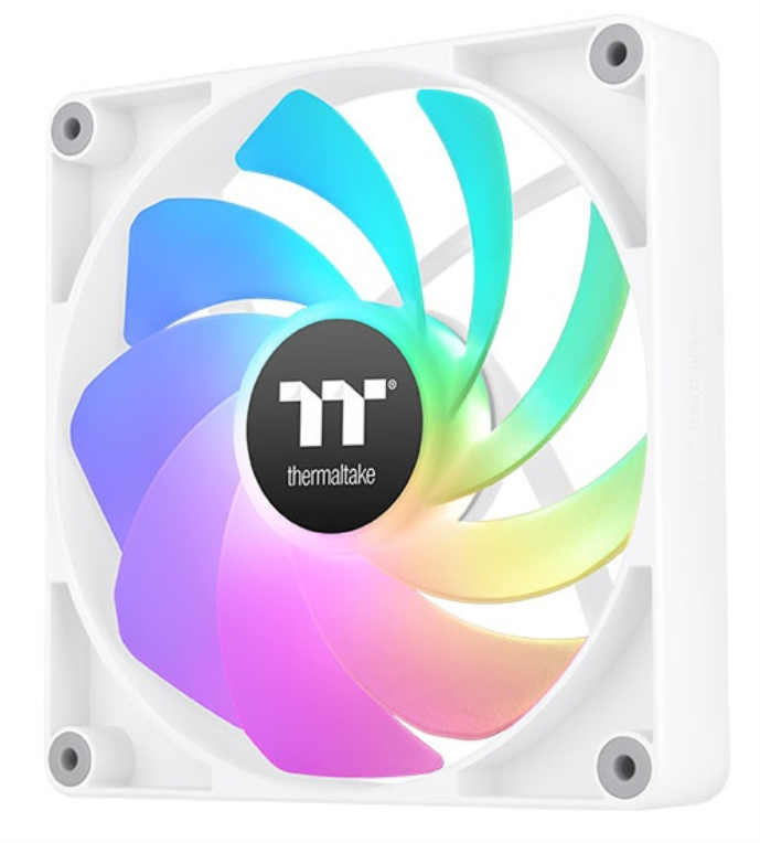 Thermaltake CT120 Reverse ARGB Carcasa del ordenador Ventilador 12 cm Blanco 2 pieza(s)