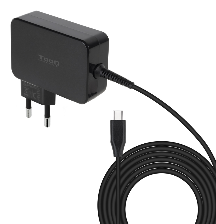 TooQ TQLC-USBCGAN100PD cargador de dispositivo móvil Portátil, Universal Corriente alterna Interior