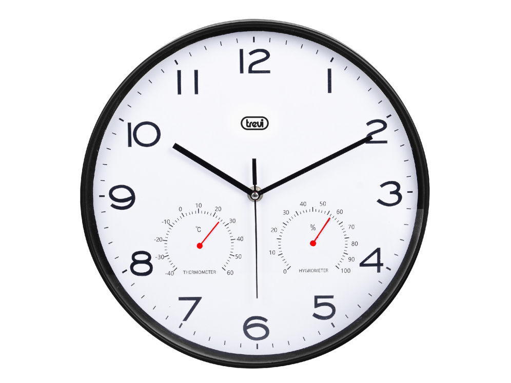 Trevi OM 3510 T Reloj despertador analógico Negro