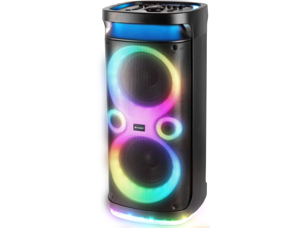 Trevi XF 3150 KB Altavoz para fiestas 130 W Negro – Sonido potente y versátil