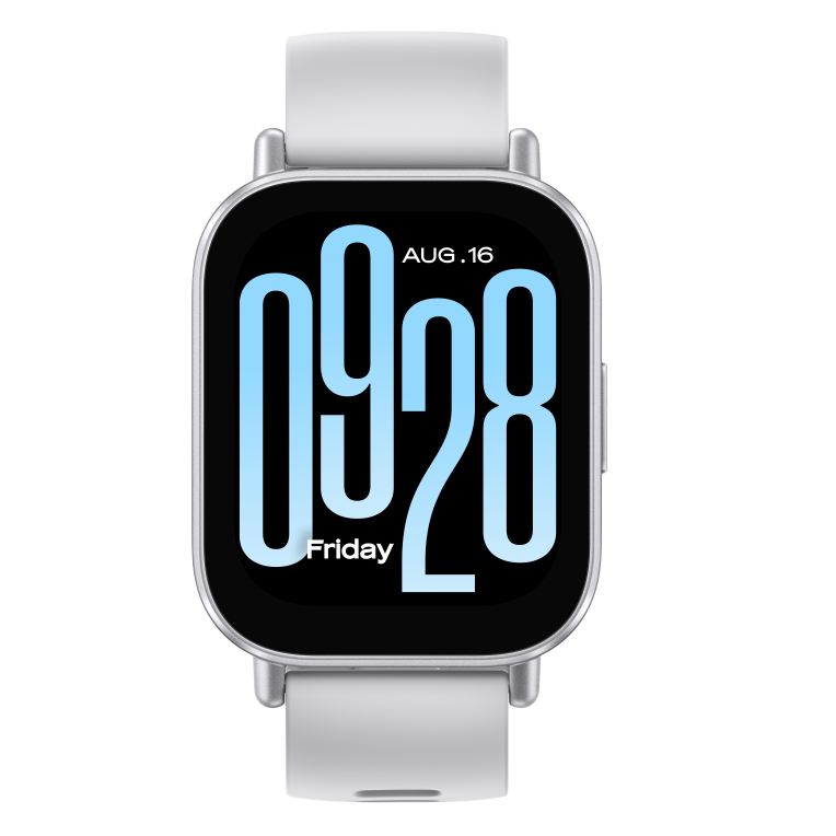 Xiaomi Redmi Watch 5 Active 5,08 cm (2") LCD 49.1 mm Digital 320 x 385 Pixeles Pantalla táctil Plata