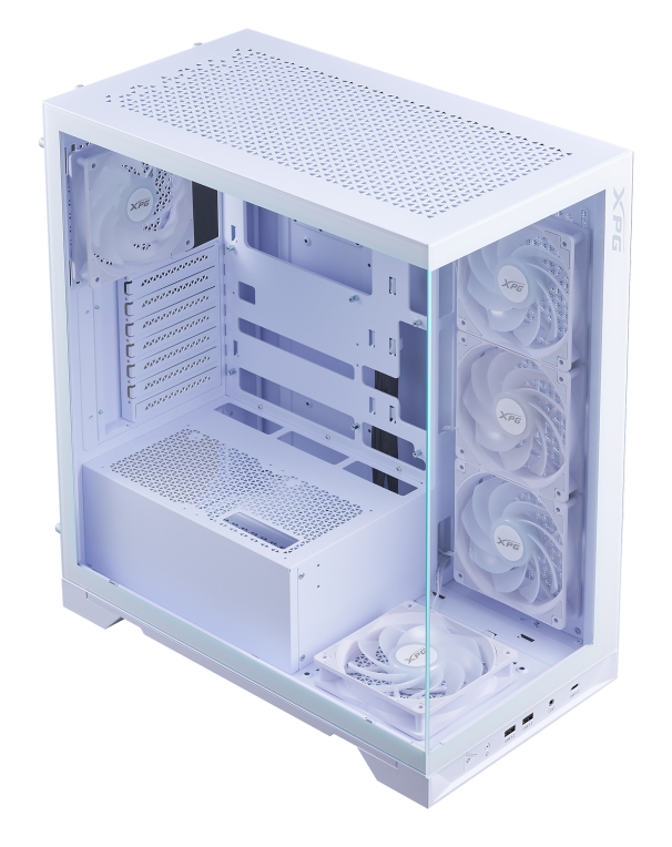 XPG Invader X BTF Midi Tower Blanco