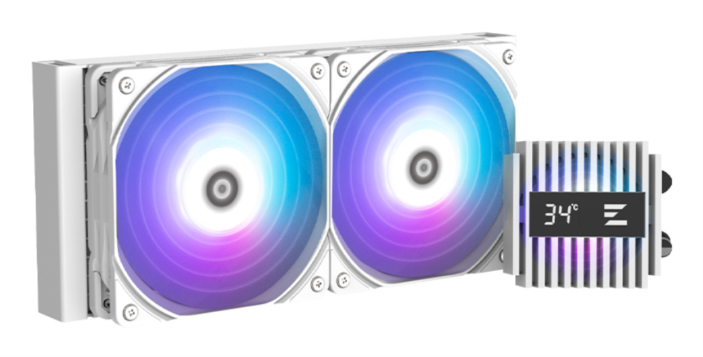 Zalman ALPHA2 A24 WHITE sistema de refrigeración para ordenador Procesador Sistema de refrigeración líquida todo en uno 12 cm Blanco