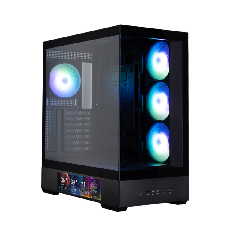 Zalman P40 DS BLACK Midi Tower Negro