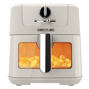 Cecotec Antique 5000 Window Sencillo 5 L Independiente 1500 W Freidora de aire caliente Blanco