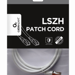 Gembird PP6A-LSZHCU-W-2M cable de red Blanco Cat6a S/FTP (S-STP)