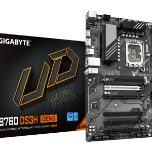 GIGABYTE B760 DS3H GEN5 placa base Intel B760 Express LGA 1700 ATX