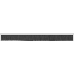 Lanberg AK-1103-S accesorio de bastidor Panel pasacables con cepillo