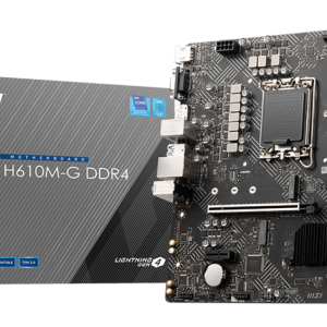 MSI PRO H610M-G DDR4 placa base Intel H610 LGA 1700 micro ATX