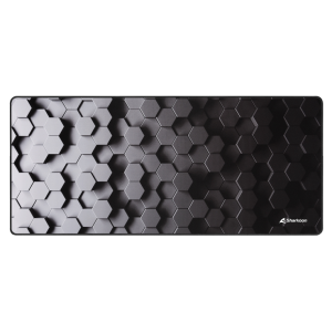 Sharkoon SKILLER SGP30 Alfombrilla de ratón para juegos Negro, Gris