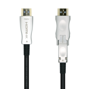 AISENS Cable HDMI 2.0 AOC Desmontable Premium 20m 4K@60Hz 18Gbps Negro