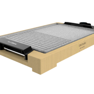 Cecotec 03091 plancha eléctrica Independiente 2000 W Gris, Madera