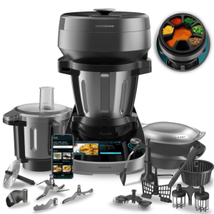 Cecotec Mambo CooKing Total Gourmet 2200 W 4,5 L Acero Inoxidable - Robot de Cocina Multifunción
