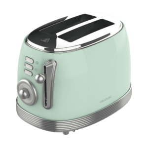 Cecotec Vintage 800 6 2 rebanada(s) 850 W Verde