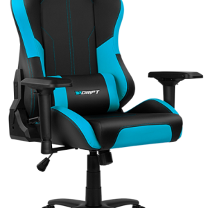 DRIFT DR250 Silla para videojuegos de PC Asiento acolchado tapizado Negro, Azul