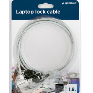 Gembird LK-K-01 cable antirrobo Plata 1,8 m