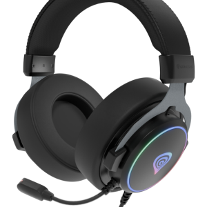 GENESIS Neon 764 Auriculares Alámbricos Gaming USB Tipo A en Negro