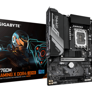 GIGABYTE B760M GAMING X DDR4 GEN5 Placa Base – Compatible con procesadores Intel Core 14ª generación, VRM de 8+1+1 fases, hasta 3200 MHz DDR4, 2 x M.2 PCIe 4.0, LAN 2.5 GbE, USB 3.2 Gen 1