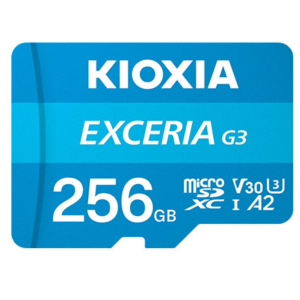 Kioxia EXCERIA G3 256 GB MicroSDXC UHS-I Clase 10