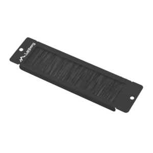 Lanberg AK-1104-B accesorio de bastidor Panel pasacables con cepillo