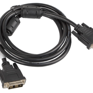 Lanberg CA-DVIS-10CC-0018-BK cable DVI 1,8 m DVI-D Negro