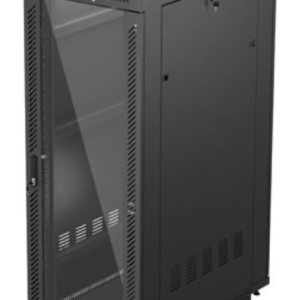 Lanberg FF01-6032-12BL armario rack 32U Bastidor para instalación en suelo Negro