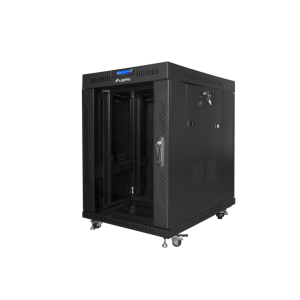 Lanberg FF01-6815-12BL armario rack 15U Rack o bastidor independiente Negro