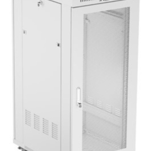 Lanberg FF01-6827-23SL armario rack 27U Bastidor para instalación en suelo Gris