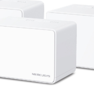 Mercusys Halo H80X (3-pack) Doble banda (2,4 GHz / 5 GHz) Wi-Fi 6 (802.11ax) Blanco Interno
