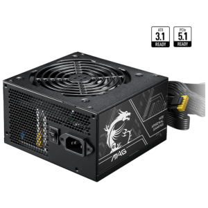 MSI MAG A750BN PCIE5 II unidad de fuente de alimentación 750 W 24-pin ATX ATX Negro