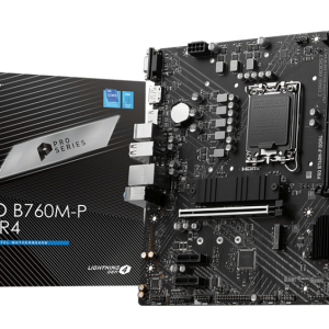 MSI PRO B760M-P DDR4 placa base Intel B760 LGA 1700 micro ATX