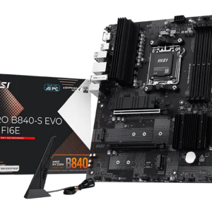 MSI Pro B840-S EVO WIFI6E AMD B840 Zócalo AM5 ATX